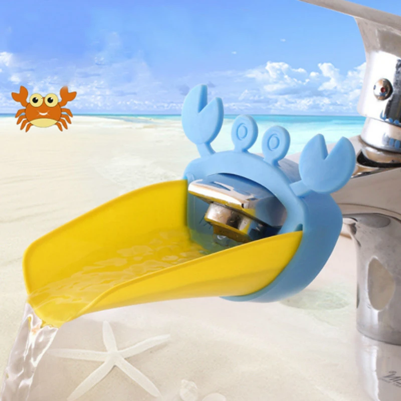 

Bathroom Faucet Extender Cartoon Baby hand-washing device Children's Guide sink Faucet extension Bathroom kitchen Accessories