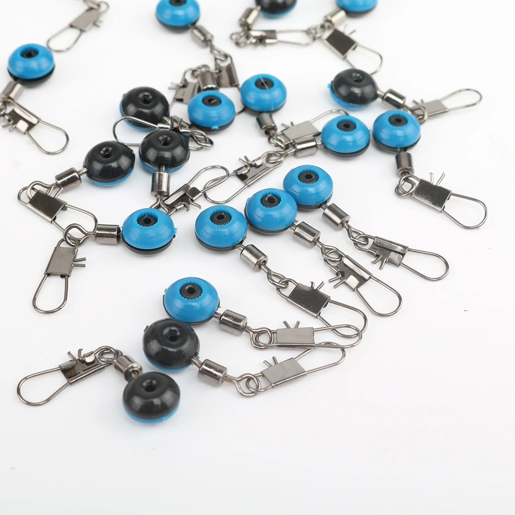 Fishing Line Connectors Swivels Shank Clip 100pcs/50pcs/20Pcs/10pcs For Fishing