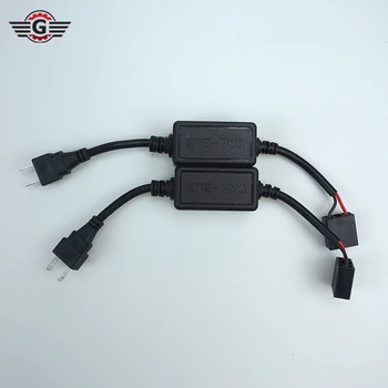 

2PCS LED HID Decoder H1 H3 H4 H7 H8 H11 HB3 HB4 9005 9006 9004 9007 Effectively Eliminate Radio Interference Headlights Flashing