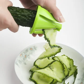 

Multi-function Spiral Funnel Wire Cutter Vegetable Grater Zucchini Carrots Cucumbers Maker HY99
