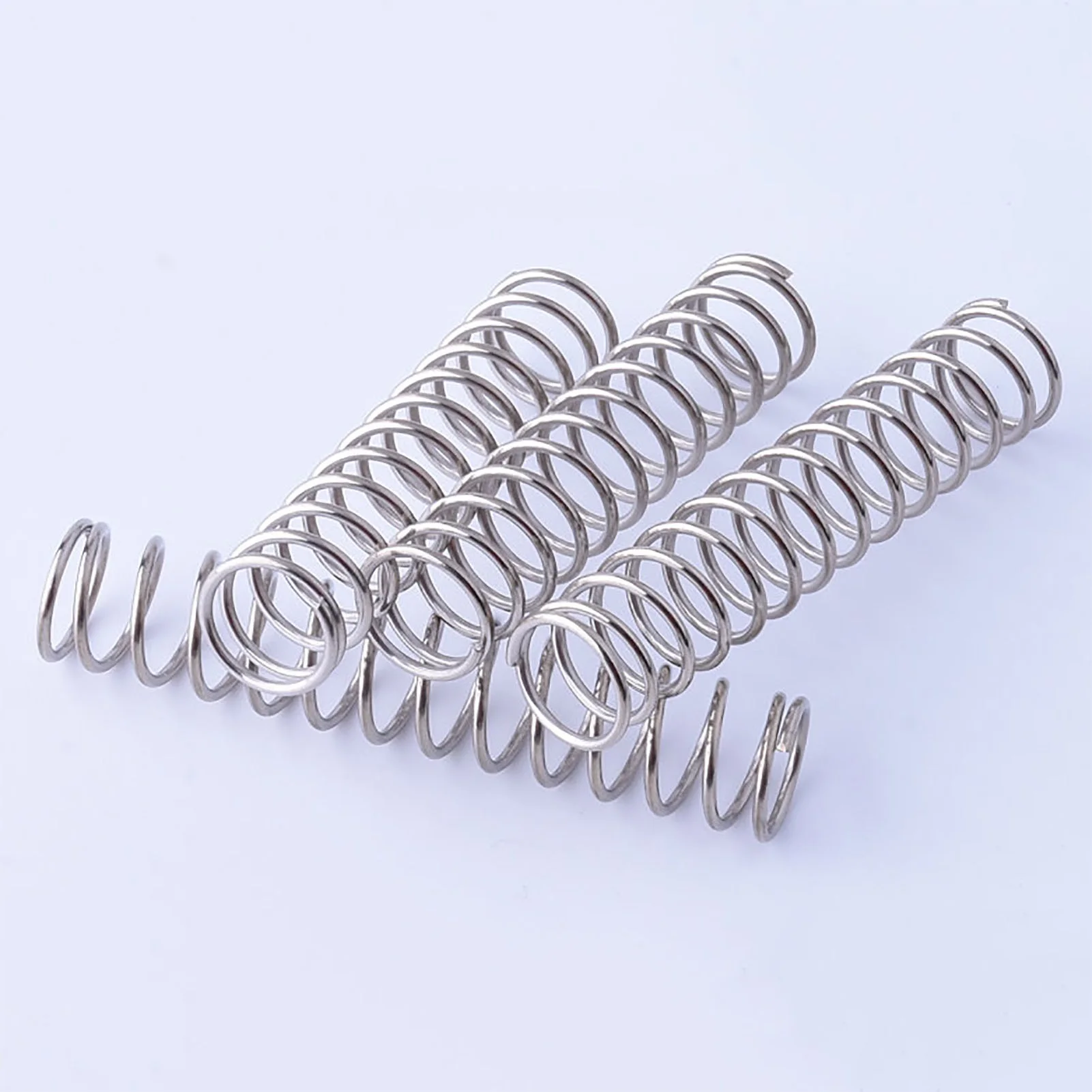 5PCS 1.8x20mm Compression Spring Wire Diameter 0.07'' Outer 0.78'' Free Length 0.39''-2'' Stainless Steel |