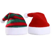 Pet Christmas Hat Velvet Festival stroik dla koty i psy tanie tanio HobbyLane CN (pochodzenie) Tkanina nietekstylna