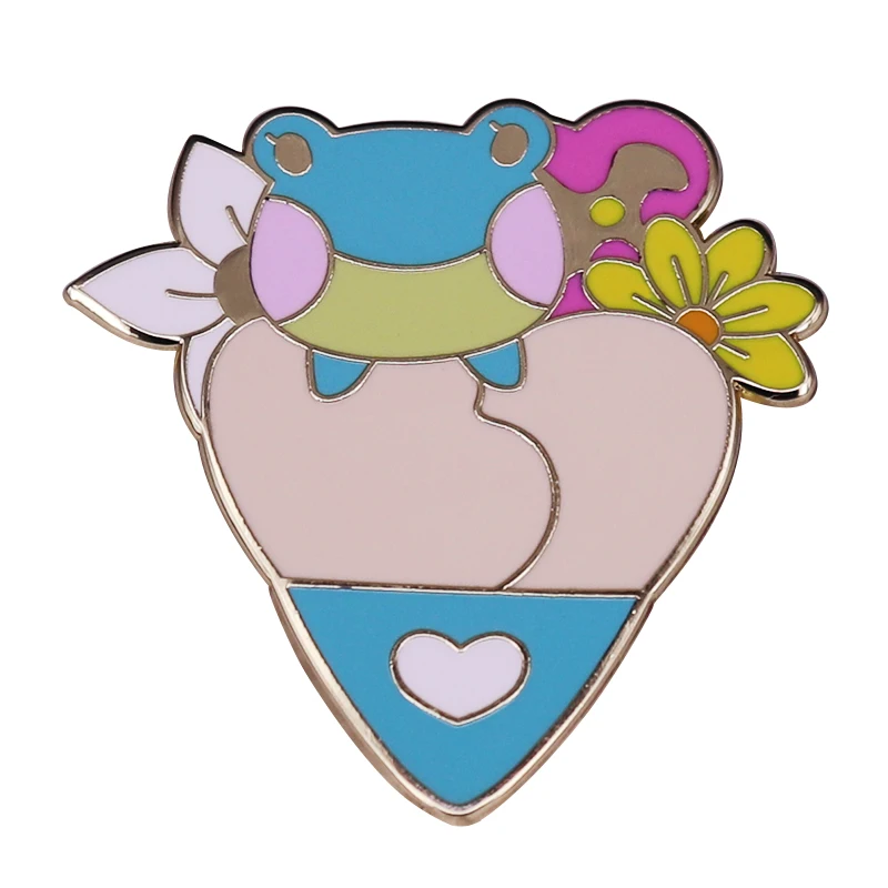 Beautiful Animal Crossing Lily Crepe Badge Kawaii Gamer Collection.JPG