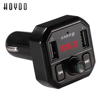 

Bluetooth Wireless Car Mp3 Player Handsfree Car Kit FM Transmitter A2DP 5V 3.1A Dual USB Charger LCD Display Car FM Modulator