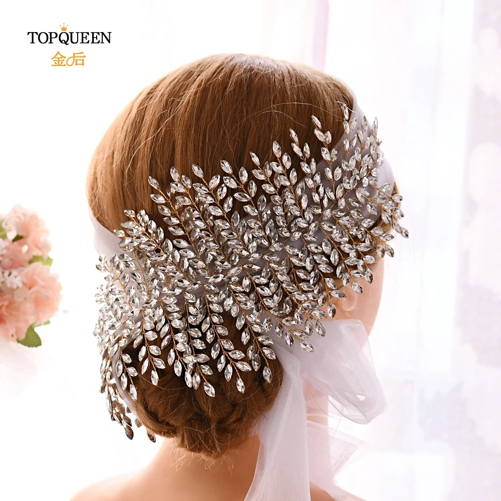 TRIXY WS01 Стразы свадебная вуаль повязка на голову свадебные головные уборы свадебная диадема для волос серебряные свадебные аксессуары для волос