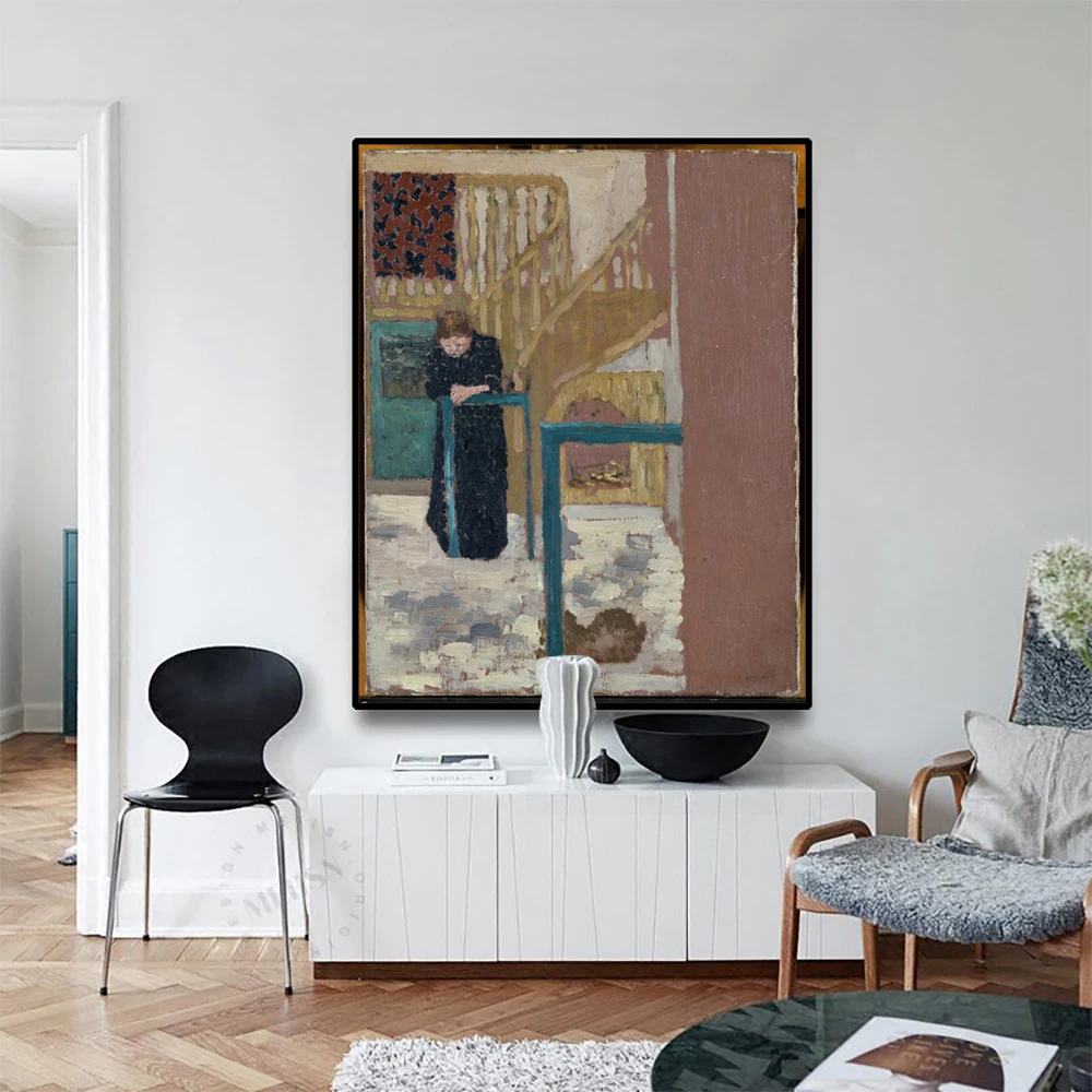 

Cassisy Canvas Oil PaintingMadame Vuillard In A Set Designer's StudioEdouard Vuillard Art Picture Wall Decor Home Decoration