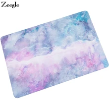 Zeegle дверной коврик напольный коврик ковер абсорбирующий резиновый водонепроницаемый коврик для душа коврик для ванной комнаты мраморный принт Добро пожаловать уличный дверной коврик