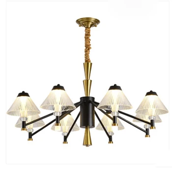 

Nordic Chandelier Lighting Atmosphere Bedroom Restaurant Lighting Personality Home Light Living Room Modern Minimalist led Lamps