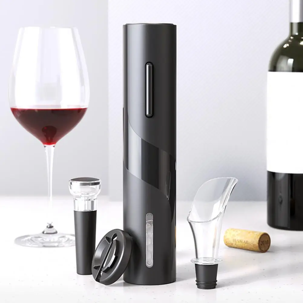 Abridor de vino eléctrico, sacacorchos eléctrico automático de botellas de  vino, sacacorchos eléctrico inalámbrico, removedor de corcho de vino, fácil