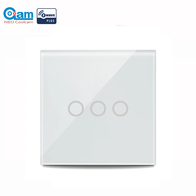 НЕО Coolcam nas sc01z Z Wave плюс настенный выключатель света 2ch банды домашней