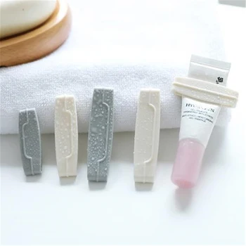 

3pcs/set Toothpaste Squeezer Manual Squeeze Tooth Paste Tube Dispenser Toothpaste Clip Cosmetics Cleanser Extruder