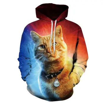 

Novelty Flame Lion Hoodie Men's Animal Men's Clothing Flame Hoodie Sweatshirt Sweatshirt 3D Hoodie Sportswear Unisex clothing