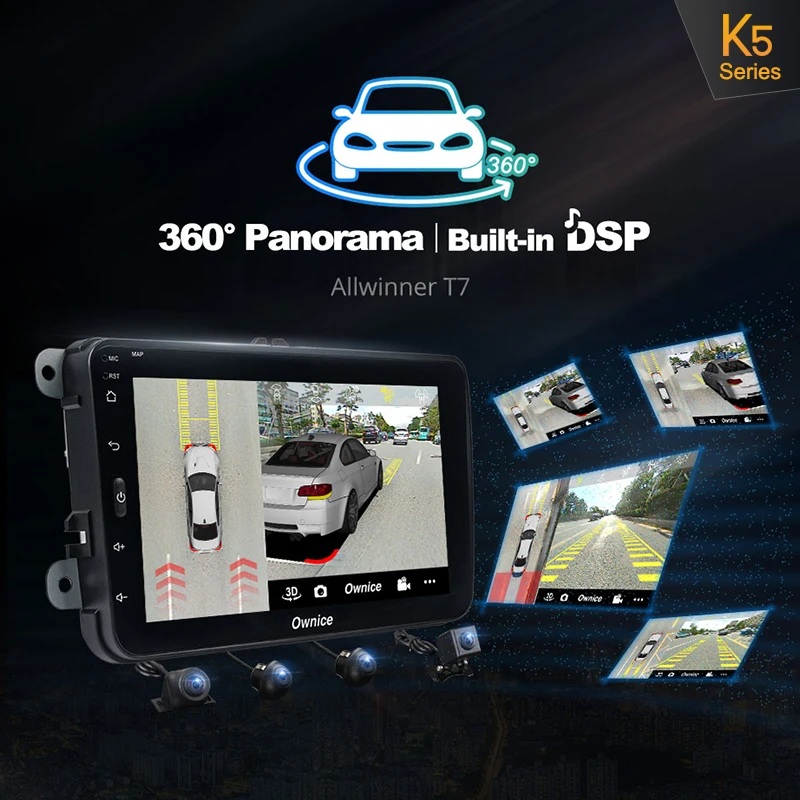 Ownice K1 Android 8 1 автомобиль DVD gps Радио стерео плеер для Volkswagen VW Гольф 6 touran passat Sharan Поло