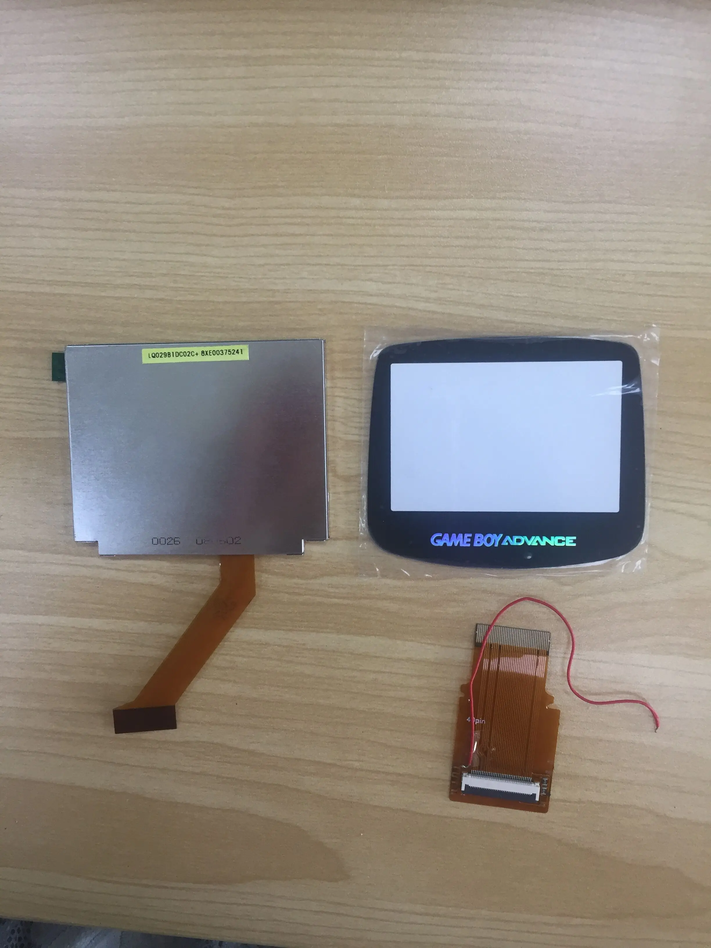 ЖК экран GameBoy Advance для GBA SP AGS 101 с подсветкой и стеклянной крышкой в