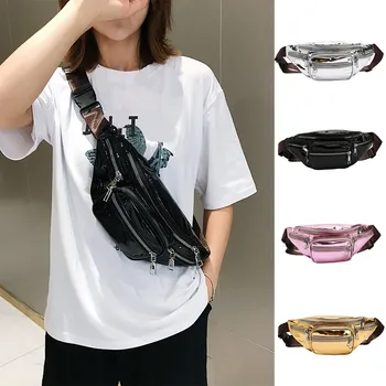 

waist bag women 2019 New Fashion Plush Satchel Casual Wild Simple belt bag pouchShoulder Messenger Bag waist bags men