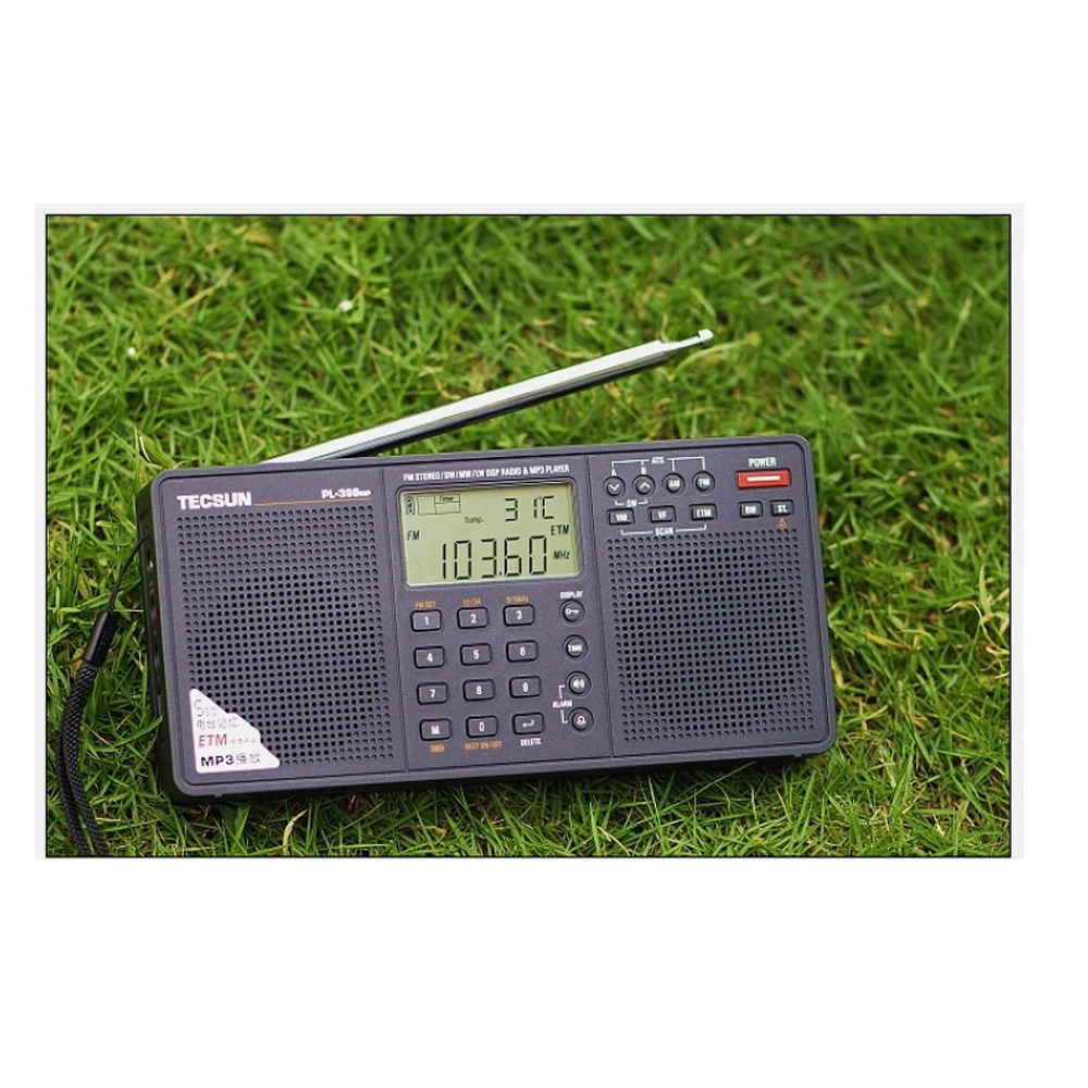 Tecsun PL-398MP Stereo radio portatil AM FM Full