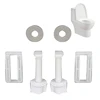 Toilet Seat Fixing Screw Bolts Universal Toilet Lid Screws for Securing The Toilet Seat Onto The Toilet Bowl（2 Pieces ） 4