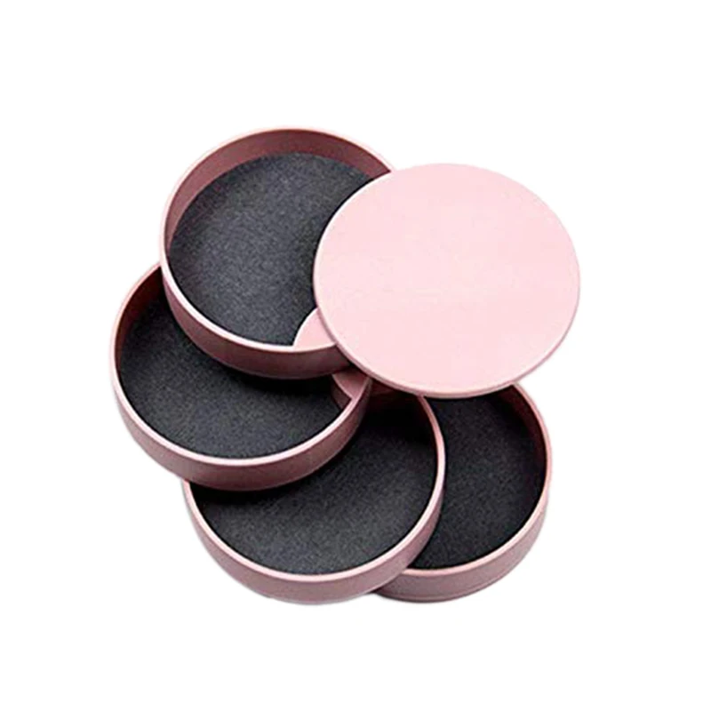 

Jewelry Storage Box 4-Layer Rotatable Holder Jewelry Accessory Storage Tray Organizer for Earrings Rubber Band Bracelet Small It