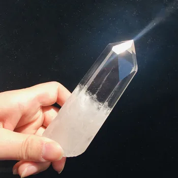 

Natural Phantom Art Crystal Wand Healing Chakra Quartz Point Minerale Gemstone Obelisk Reiki Gift Home Feng Shui Decoration