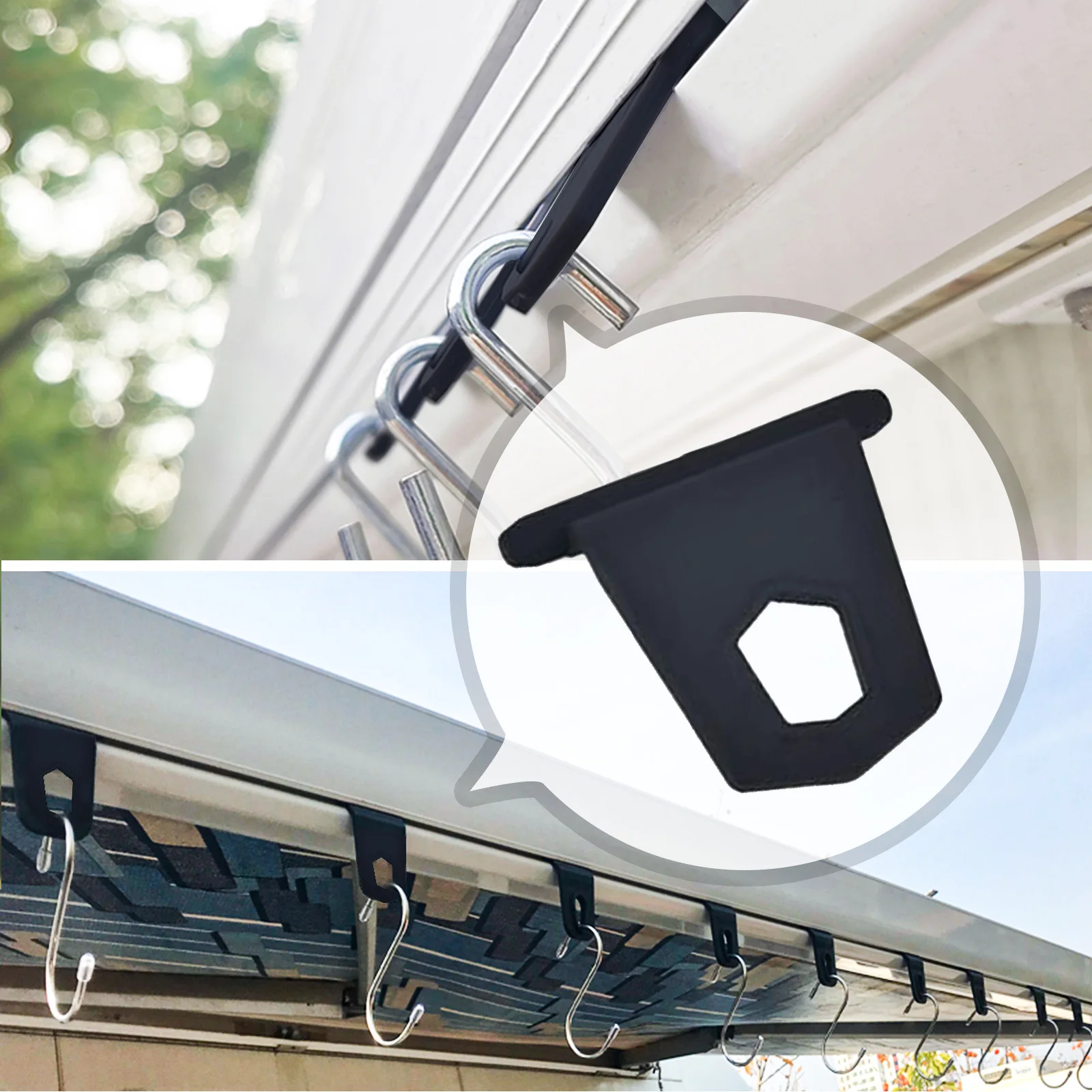 12X Universal Rv Awning Hook Hanging Clothes Party Light Holder for