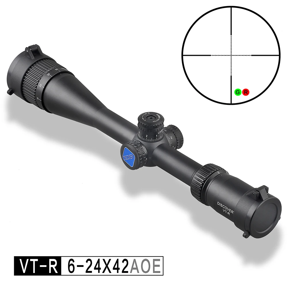

Rifle Scope Discovery VT-R 6-24 X42 AOE SFP Hunting Air Gun Accessory Army