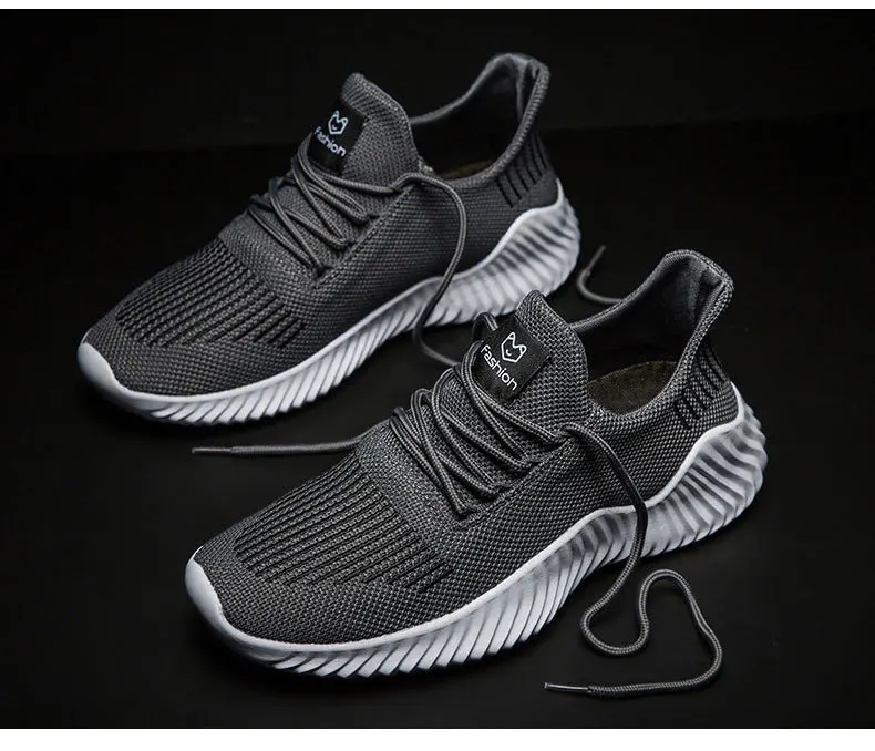 Hot Style New Mesh Shoes Men Casual Comfortable Breathable Sneakers Men Lac-up Lightweight Walking Man Shoes Zapatillas Hombre