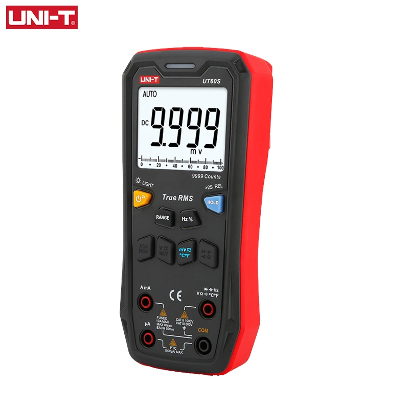 Uni-T Ut60S Digital Smart Multimetro Ut60Bt Bluetooth Multimetro True Rms 1000V Ac Dc Tensione Tester Amperometro Misuratore Di Frequenza