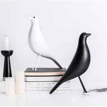 

bird decor Nordic sculpture modern art statue decoration Ornaments Creative Home Desktop Crafts Lucky Sculpture Office Figurine