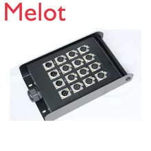 16 каналов сигнала путь этап распределительная коробка сцена змея кабель коробка многоканальный аудио кабель распределительная коробка