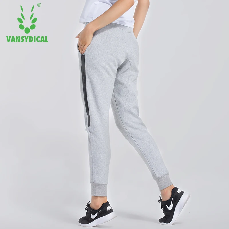 Vansydical, женские зимние спортивные штаны с карманами на молнии, спортивные штаны для бега и бега, штаны для йоги, дышащие тренировочные брюки для женщин