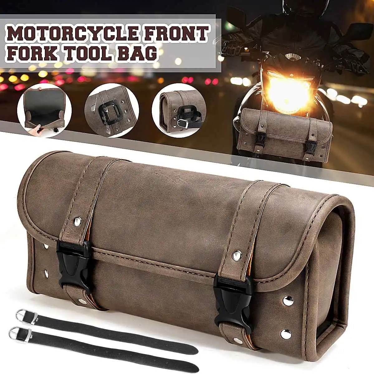motorcycle front saddle bag