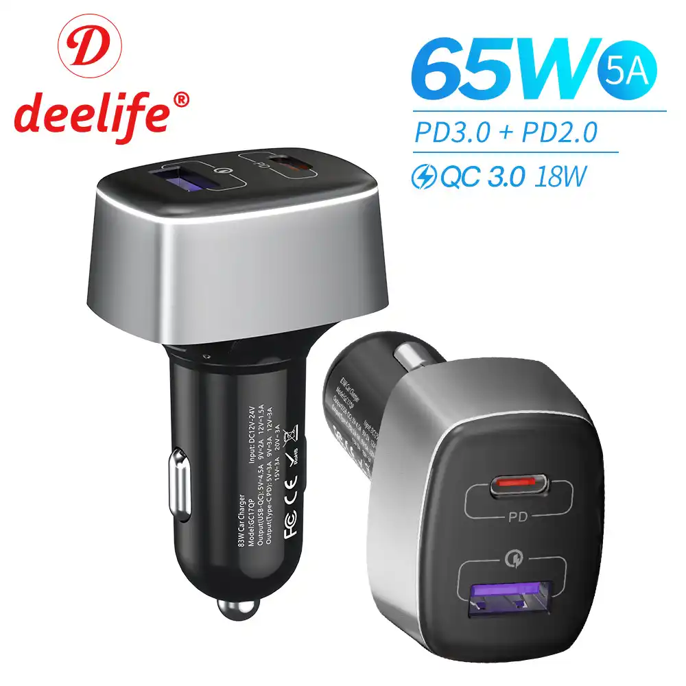 Deelife Pd車の充電器65ワット高速チャリングノートパソコンの携帯電話18ワットのusbソケットスプリッタ急速充電シガーライター電源アダプタ 電源アダプタ Aliexpress Deelife Pd車の充電器65ワット高速チャリングノートパソコンの携帯電話18ワットのusbソケットスプリッタ急速充電シガーライター電源アダプタ 電源アダプタ Aliexpress