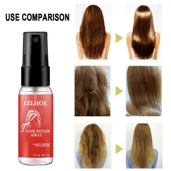 

Magical Hair Repair Sprayer Treatment Fast Repairs Frizzy Make Hair Soft Smooth 30ml Keratin Hair Treatment Hair Care TSLM1