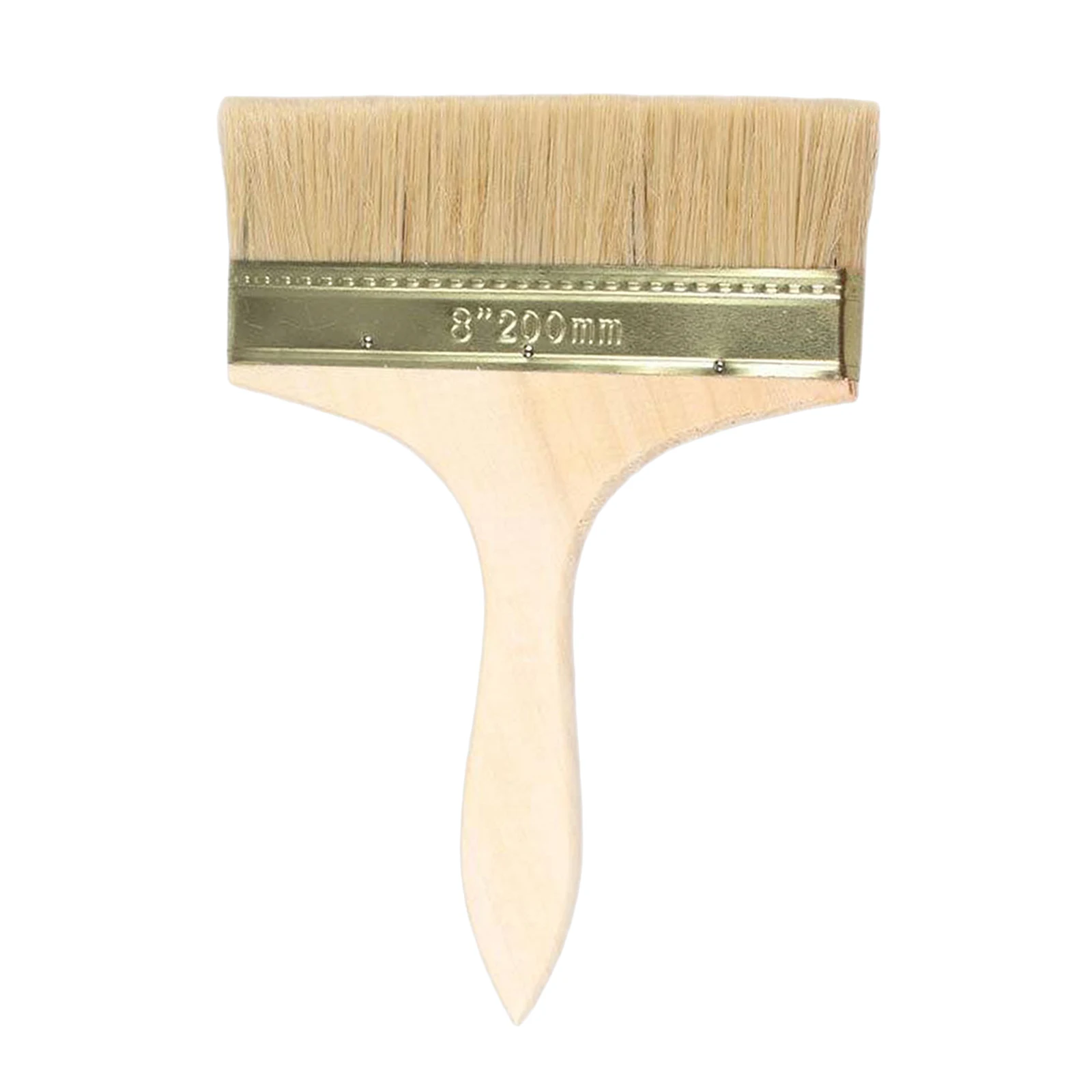 Wooden Beige Paint Brush Supplies Cabinet Painting Brushes Cleaner Furniture Paint Scraper For Walls Wood Stain Brush Tile