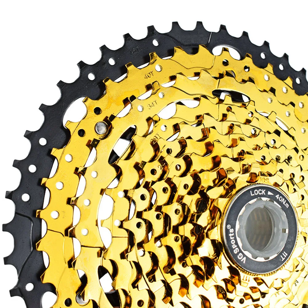 Кассета MTB велосипед Звездочка шоссейный велосипед Freewheel 10 велоцидада 46 т cog cdg маховик 10 в 10 скоростей 11-46 т для Shimano Sram VG Sports