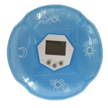 

New Portable Mini Timing Medicine Pill Case Box Suit for Kids Elderly Drop Shipping