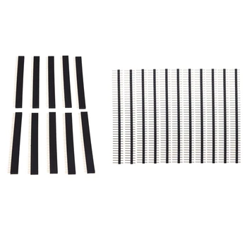 

IG-20 Pcs 1X40 Pin 2.54mm Pitch Straight Single Row PCB Female Pin Headers