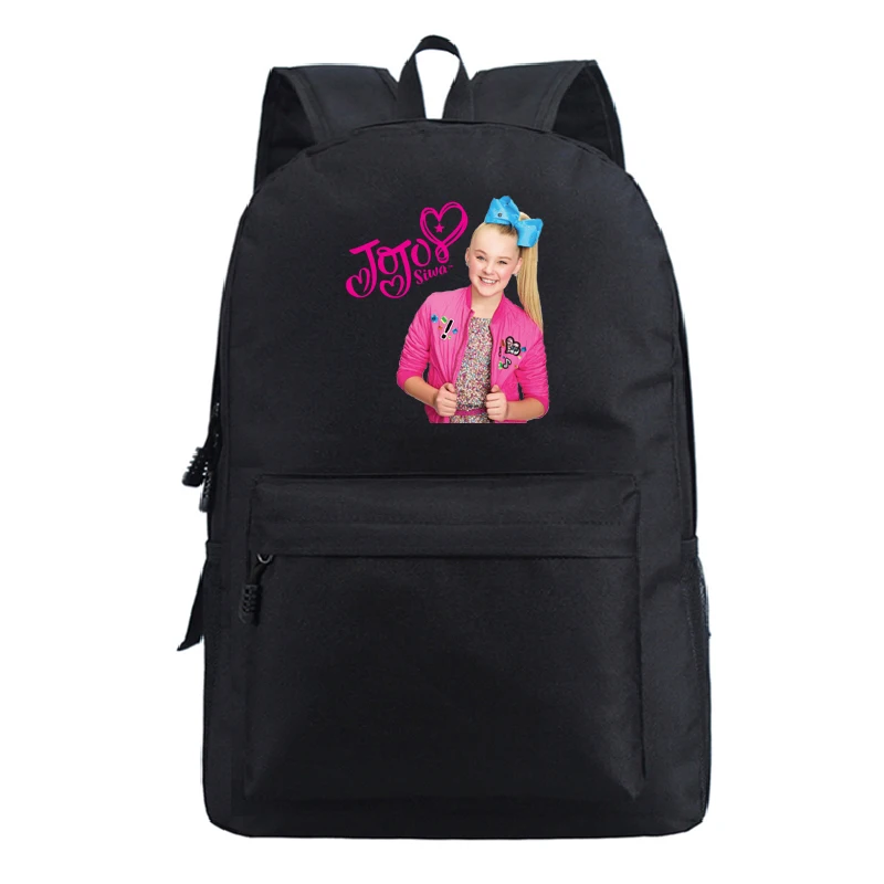 Высококачественный школьный рюкзак Jojo Siwa, популярный узор, рюкзак для ноутбука, Детские повседневные сумки для мальчиков и девочек