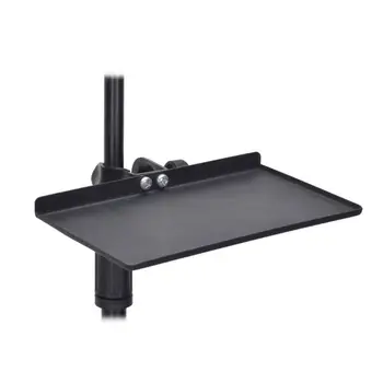 

200x130MM Sound Card Tray Live Broadcast Microphone Rack Stand Phone Clip Holder MOLB