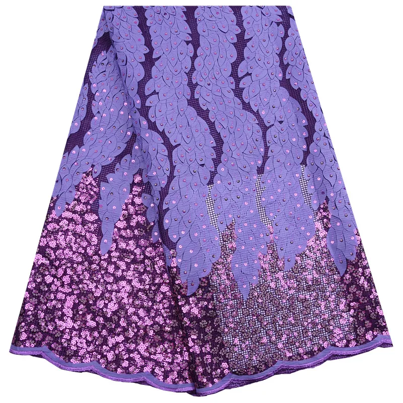 

Hot Onion Swiss Voile Lace Colth High Quality African Lace Fabric New Style Nigerian Sequins Lace Fabric For Wedding A1798