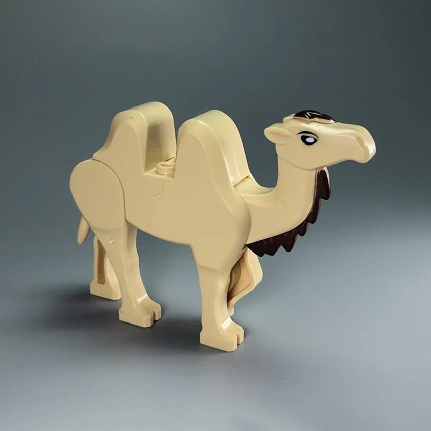 Singel Camel Block Legoingly Animal Figures Desert Camel Building Blocks Sets MOC DIY Accessories Kids Educaitonal Toys Gifts (6)