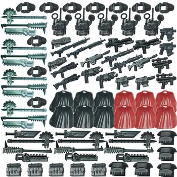 

81Pcs Ancient Greek Ancient Roman Modern WW2 Style Building Block Figure Weapon Armor Kit (Compatible With All Branded Blocks )