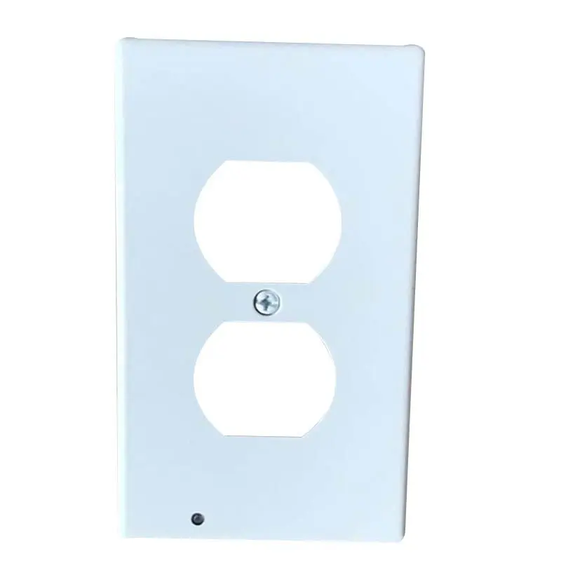 

2017 New Safty Wall Outlet Face Lamp Plug Cover Light Sensor For Hallway Bedroom LED Night Light Coverplate,