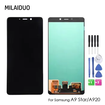 

6.3'' AMOLED Display For Samsung Galaxy A9 2018 A920 A9S A9 Star Pro SM-A920F/DS LCD Display Touch Screen Digitizer Assembly