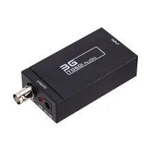 HDMI-compatible To SDI Converter For Camera Monitor 2CH BNC 1080P HD 3G Video Adapter With Audio Support HD-SDI / 3G-SDI Signals
