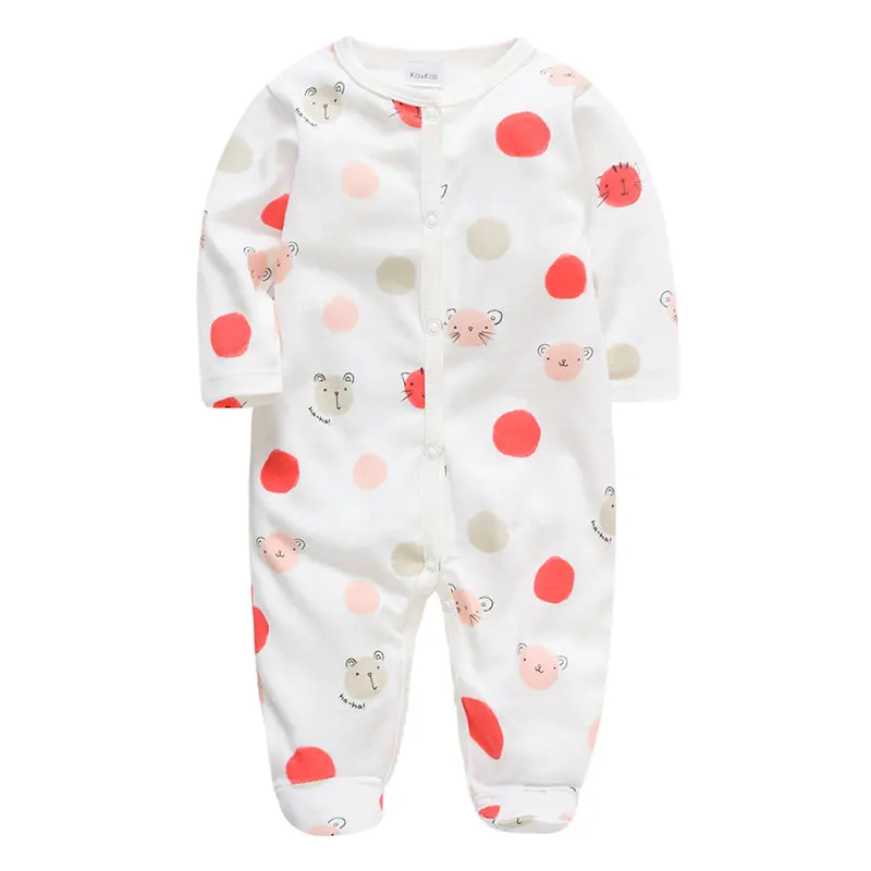 Одежда для новорожденных девочек детские пижамы-комбинезоны, комбинезоны bebes, одежда для скалолазания, хлопковое боди для сна