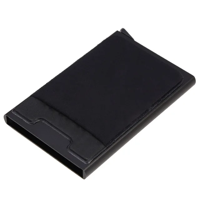 card clip Gemeer RFID автоматический кошелек кредитный держатель для карт чехол алюминиевый сплав анти-дегаузсинг Противоугонная RFID банковская кредитная карта - Цвет: card clip