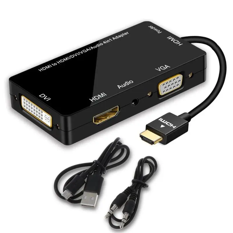 Разделитель с мультимедийным интерфейсом высокой четкости HDMI VGA| |