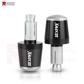 

For YAMAHA xmax 125 207-2019 7/8"22mm CNC Motorcycle Brand new Accessories Handlebars Bar Ends Grips Slider With xmax 125 LOGO