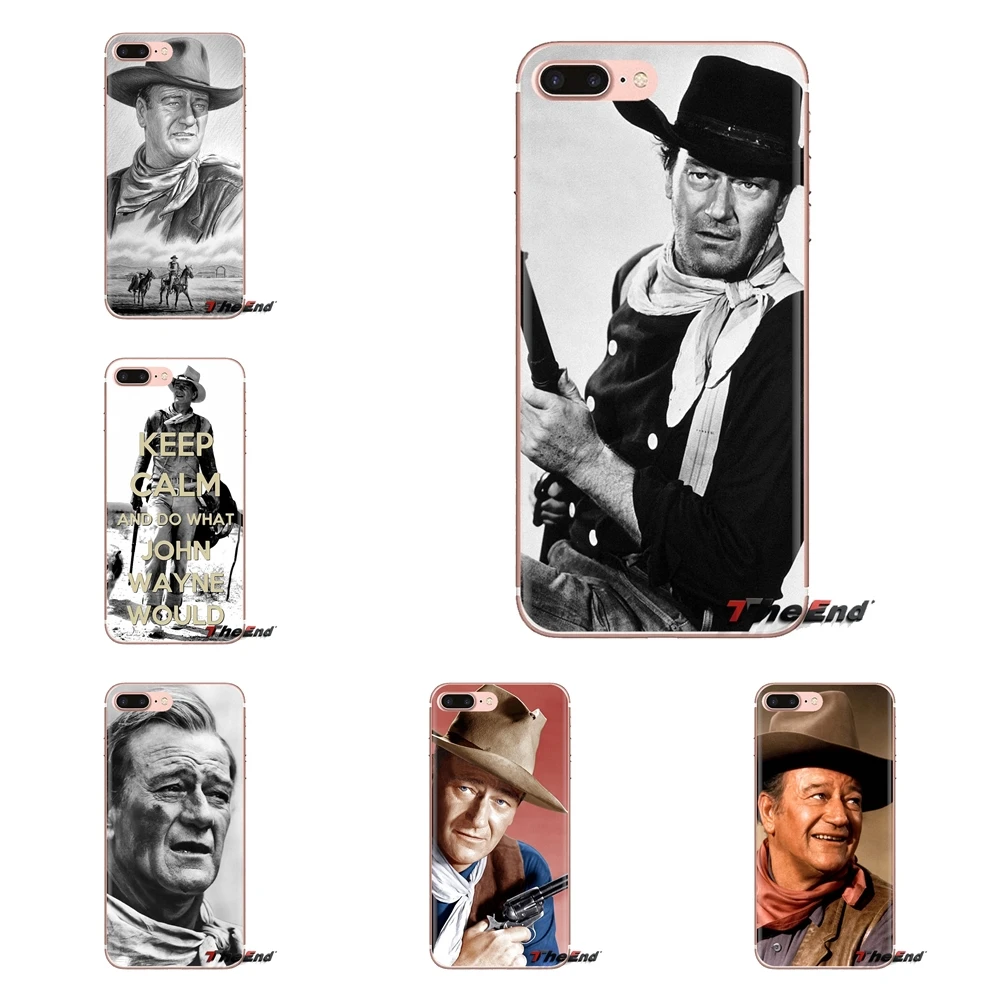 Для iPhone XS Max XR X 4 4s 5 5S 5C SE 6 6S 7 8 Plus samsung Galaxy J1 J3 J5 J7 A3 A5 John Wayne Ride Him ковбойские Редкие